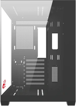 Корпус Bloody CC-122 черный без БП ATX 10x120mm 1xUSB2.0 1xUSB3.0 audio - купить недорого с доставкой в интернет-магазине