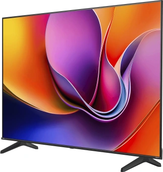 Телевизор LED Hisense 43" 43A6Q Frameless черный 4K Ultra HD 60Hz MEMC DVB-T DVB-T2 DVB-C DVB-S DVB-S2 USB WiFi Smart TV - купить недорого с доставкой в интернет-магазине