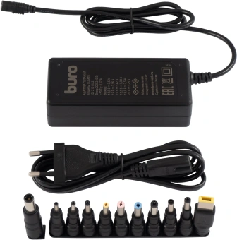Блок питания Buro BU-A70 ручной 65W 18.5V-20V 11-коннект. 3.5A от бытовой электросети - купить недорого с доставкой в интернет-магазине