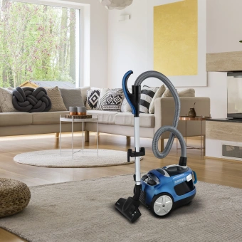 Пылесос моющий Vitek VT-1886 1800Вт синий - купить недорого с доставкой в интернет-магазине