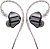 Гарнитура внутриканальные Fiio JD1 1.2м черный проводные в ушной раковине (80003491)