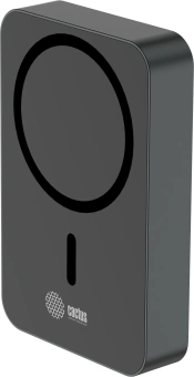 Мобильный аккумулятор Cactus CS-PBFSTA-10000 10000mAh 22.5W 4.5A USB-C беспров.зар. серый - купить недорого с доставкой в интернет-магазине