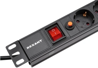 Блок распределения питания Rexant 04-0102-1 гор.размещ. 6xCEE7/4 базовые 16A CEE7/7 2м - купить недорого с доставкой в интернет-магазине