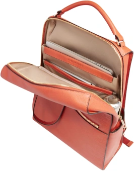 Рюкзак женский Piquadro Patricia CA6772W140/AR коралловый натур.кожа - купить недорого с доставкой в интернет-магазине