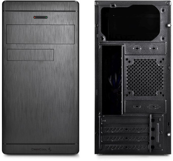 Корпус Deepcool Wave V2 черный без БП mATX 2x120mm 1xUSB2.0 1xUSB3.0 audio - купить недорого с доставкой в интернет-магазине