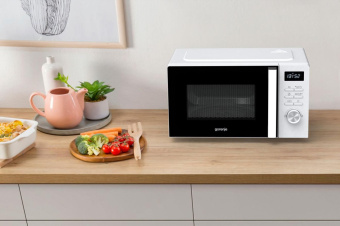 Микроволновая Печь Gorenje MO20A3WH 20л. 800Вт белый - купить недорого с доставкой в интернет-магазине
