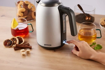 Чайник электрический Gorenje K17OGR нержавеющая сталь - купить недорого с доставкой в интернет-магазине