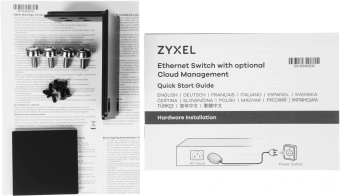 Коммутатор Zyxel GS1915-24EP-EU0101F (L2) 24x1Гбит/с 12PoE+ 130W управляемый - купить недорого с доставкой в интернет-магазине