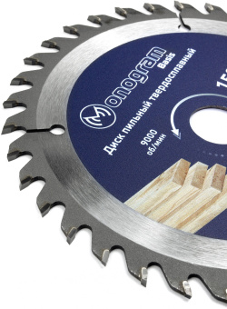 Диск пильный по дер. Monogram 086-778 d=150мм d(посад.)=20мм (циркулярные пилы) (упак.:1шт) - купить недорого с доставкой в интернет-магазине
