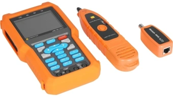 Тестер кабельный Lanmaster LAN-TST-LPTVP-C оранжевый/черный - купить недорого с доставкой в интернет-магазине