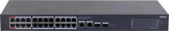 Коммутатор Dahua DH-CS4228-24GT-240 (L2) 26x1Гбит/с 2xКомбо(1000BASE-T/SFP) 24PoE 265W управляемый - купить недорого с доставкой в интернет-магазине