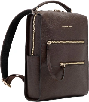 Рюкзак женский Piquadro Patricia CA6771W140/M коричневый натур.кожа - купить недорого с доставкой в интернет-магазине