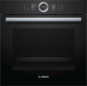 Духовой шкаф Электрический Bosch HSG636BB1 черный - купить недорого с доставкой в интернет-магазине