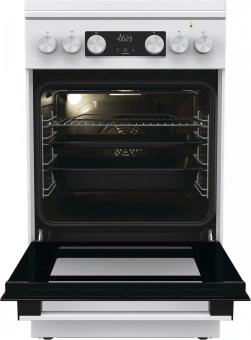 Плита Комбинированная Gorenje GK5C42WF-B белый (металлическая крышка) реш.чугун - купить недорого с доставкой в интернет-магазине