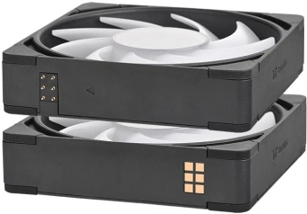 Вентилятор для корпуса Thermaltake CT140 EX Infinity ARGB 140х140x25 черный 4-pin 29.2дБ (упак.:3шт) (CL-F242-PL14SW-A) Ret - купить недорого с доставкой в интернет-магазине