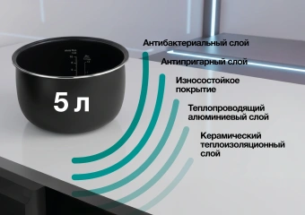 Мультиварка Gorenje MC5BR 5л 760Вт черный - купить недорого с доставкой в интернет-магазине