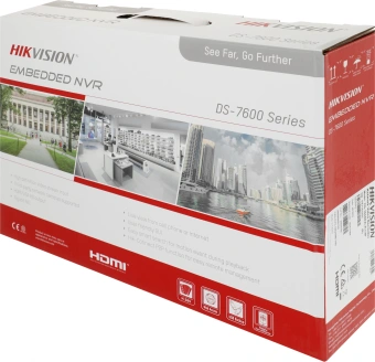 Видеорегистратор Hikvision DS-7604NXI-K1/4P(B) - купить недорого с доставкой в интернет-магазине