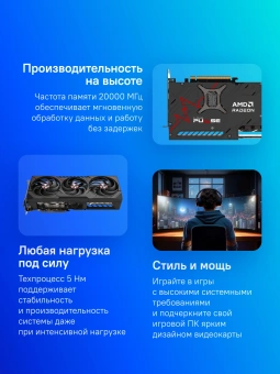 Видеокарта Sapphire PCI-E 5.0 11348-03-20G PULSE AMD RADEON RX 9070 XT GAMING 16GB AMD Radeon RX 9070XT 16Gb 256bit GDDR6 2400/20000 HDMIx2 DPx2 HDCP Ret - купить недорого с доставкой в интернет-магазине