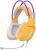 Наушники с микрофоном A4Tech Bloody G575 желтый/фиолетовый (G575 /ROYAL VIOLET/ USB) - купить недорого с доставкой в интернет-магазине