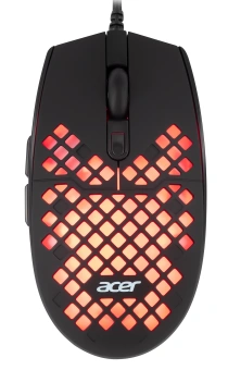 Мышь Acer OMW134 черный оптическая 6400dpi USB 6but (ZL.MCEEE.018) - купить недорого с доставкой в интернет-магазине