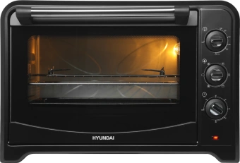 Мини-печь Hyundai MIO-HY106 60л. 2200Вт черный - купить недорого с доставкой в интернет-магазине
