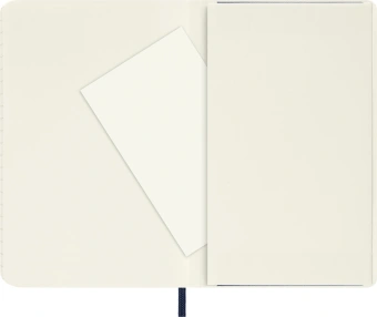 Блокнот Moleskine CLASSIC SOFT QP611B20 Pocket 90x140мм 192стр. линейка мягкая обложка синий сапфир - купить недорого с доставкой в интернет-магазине