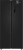 Холодильник Weissgauff WSBS 500 Inverter NoFrost Black 2-хкамерн. черный стекло инвертер - купить недорого с доставкой в интернет-магазине