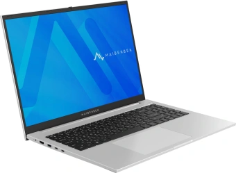 Ноутбук Maibenben M16B-R343UM Ryzen 3 4300U 8Gb SSD512Gb AMD Radeon Graphics 16" IPS FHD+ (1920x1200) Windows 11 Home silver WiFi BT Cam 4825mAh (M16B-R343UMB1SHSRE1) - купить недорого с доставкой в интернет-магазине