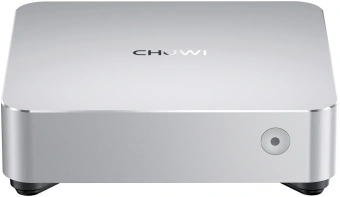 ПК Мини Chuwi AuBox Ryzen 7 8745HS (3.8) 16Gb SSD512Gb 780M Windows 11 Pro 2x2.5GbitEth WiFi BT 120W серебристый/черный - купить недорого с доставкой в интернет-магазине