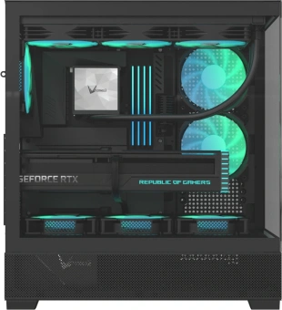 Корпус Formula Crystal Z2 черный без БП E-ATX 10x120mm 3x140mm 1xUSB2.0 1xUSB3.0 audio bott PSU - купить недорого с доставкой в интернет-магазине