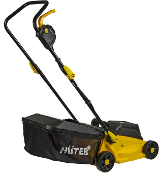 Газонокосилка роторная Huter ELM-1000 (70/4/3) 1000Вт - купить недорого с доставкой в интернет-магазине