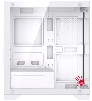 Корпус Bloody BD-CC103 белый без БП mATX 7x120mm 1xUSB2.0 1xUSB3.0 audio bott PSU - купить недорого с доставкой в интернет-магазине