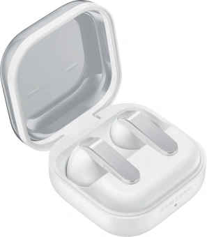 Гарнитура внутриканальные Samsung Galaxy Buds 4 белый беспроводные bluetooth в ушной раковине (SM-R540NZWACIS) - купить недорого с доставкой в интернет-магазине