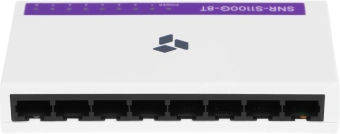 Коммутатор SNR SNR-S1100G-8T (L2) 8x1Гбит/с неуправляемый - купить недорого с доставкой в интернет-магазине