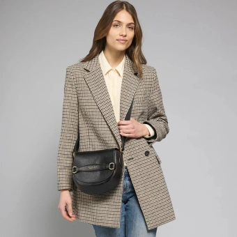 Сумка кросс-боди женская The Bridge Bettina 04371201/30 черная натур.кожа - купить недорого с доставкой в интернет-магазине