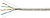 Кабель Cabeus STP-4P-CAT.6A-SOLID-IN-PVC кат.6A U/FTP 4 пары PVC внутренний 305м серый