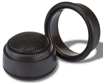 Колонки автомобильные Kicx ST 25 75Вт 4Ом 2.6см (1дюйм) (ком.:2кол.) твитер однополосные - купить недорого с доставкой в интернет-магазине