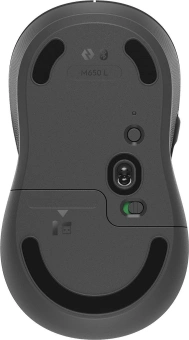 Мышь Logitech M650 Large графитовый оптическая 4000dpi silent беспров. BT/Radio USB 5but (910-006388) - купить недорого с доставкой в интернет-магазине