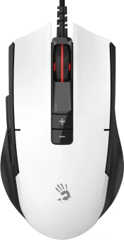Мышь A4Tech Bloody ES8 белый оптическая 6000dpi USB 7but (ES8 PANDA WHITE) - купить недорого с доставкой в интернет-магазине