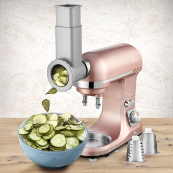 Миксер планетарный Kitfort КТ-3015 1000Вт золотистый - купить недорого с доставкой в интернет-магазине