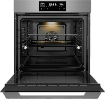 Духовой шкаф Электрический Maunfeld AEOD76106S серебристый - купить недорого с доставкой в интернет-магазине