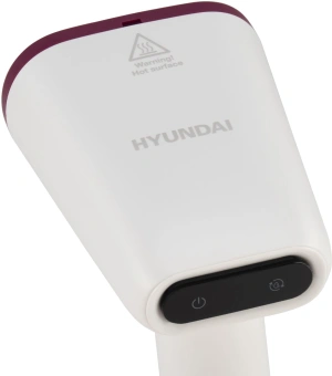 Отпариватель ручной Hyundai H-HS02890 1650Вт белый/вишневый - купить недорого с доставкой в интернет-магазине
