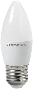 Лампа светодиодная Thomson TH-B2023 10Вт цок.:E27 свеча 220B 3000K св.свеч.бел.теп. Candle (упак.:1шт) - купить недорого с доставкой в интернет-магазине