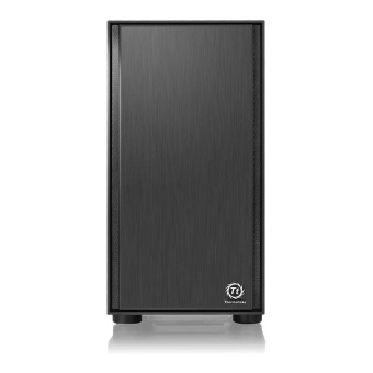 Корпус Thermaltake Versa H17 window черный без БП mATX 2xUSB2.0 1xUSB3.0 audio bott PSU - купить недорого с доставкой в интернет-магазине