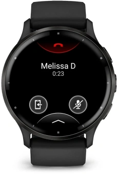 Смарт-часы Garmin Venu 3 35.4мм 1.4" AMOLED корп.черный рем.черный разм.брасл.:135-200мм (010-02784-01) - купить недорого с доставкой в интернет-магазине