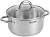 Кастрюля Rondell Point RDS-1310 2л. d=18см (с крышкой) стальной