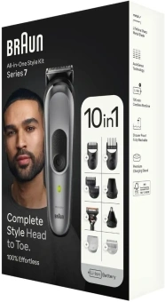 Триммер Braun Series 7 MGK7420 серый (насадок в компл:9шт) - купить недорого с доставкой в интернет-магазине
