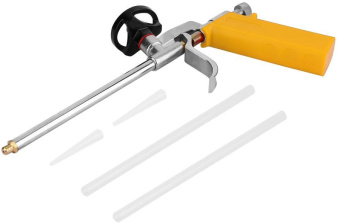 Пистолет для заполнения пустот Deko DKFG01 желтый/серебристый - купить недорого с доставкой в интернет-магазине