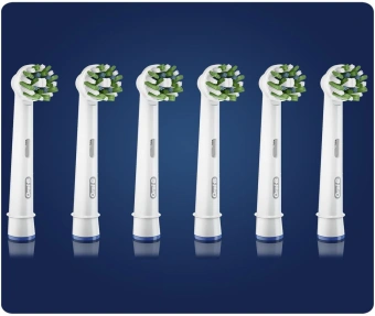 Насадка для зубных щеток Oral-B Cross Action (упак.:6шт) - купить недорого с доставкой в интернет-магазине