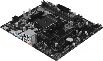 Материнская плата Biostar A520MT Soc-AM4 AMD A520 2xDDR4 mATX AC`97 8ch(7.1) GbLAN RAID+HDMI+DP - купить недорого с доставкой в интернет-магазине